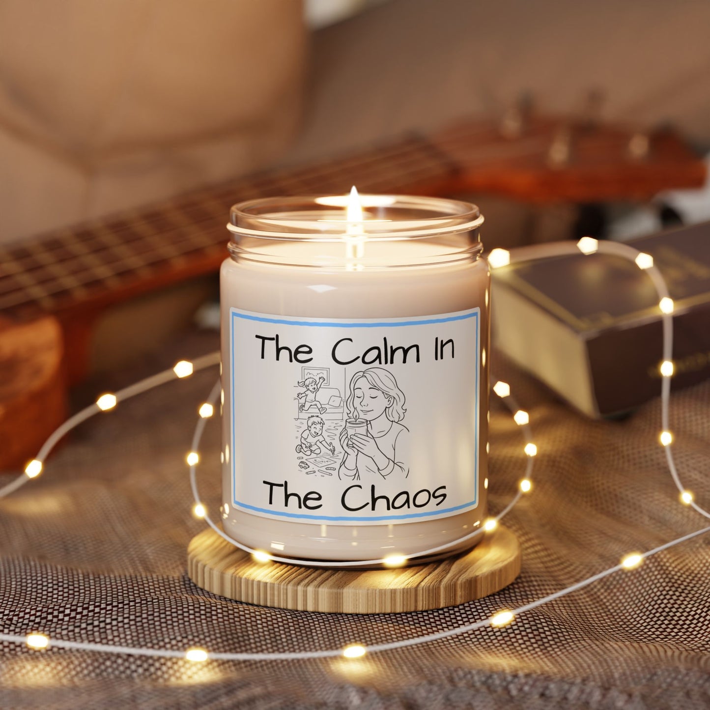 Calm in the Chaos Candle - Scented Soy, Relaxation Gift, Home Decor, Mindfulness, Aromatherapy, Self-Care