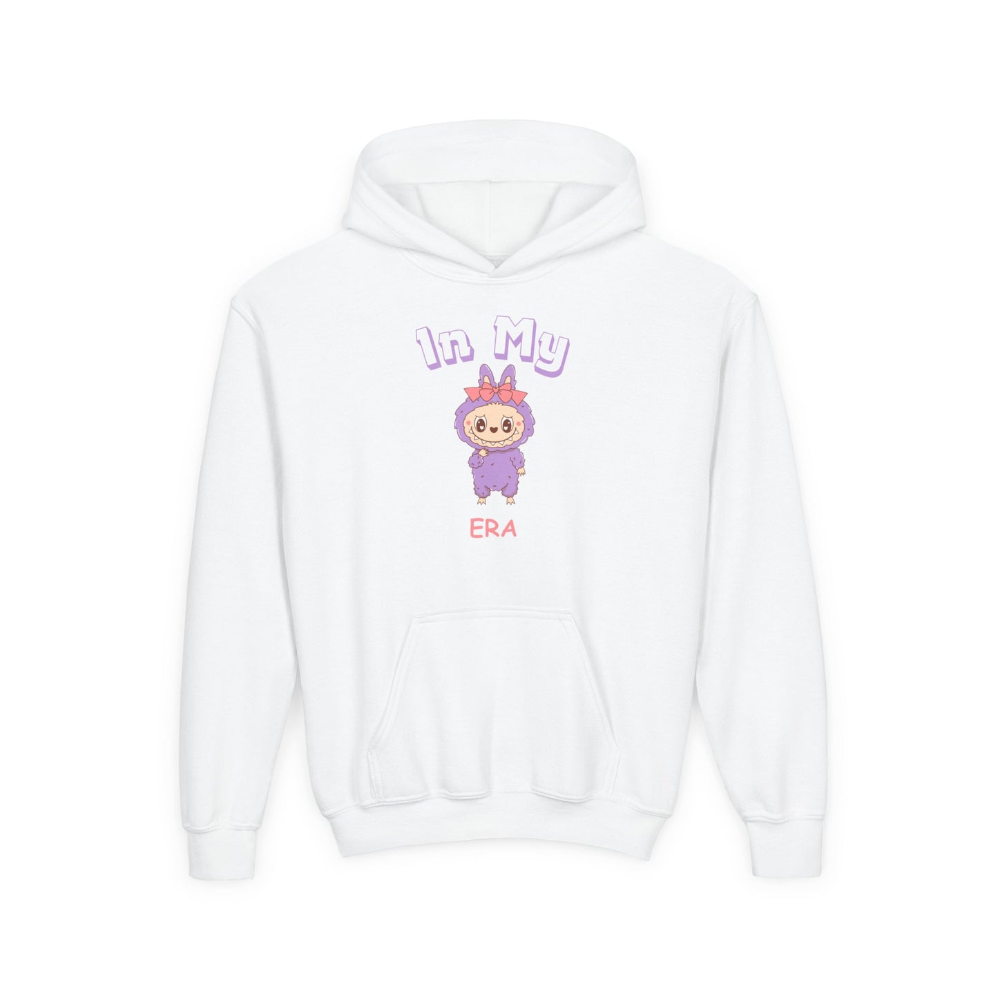Youth Hoodie In My Era, Cozy Sweatshirt, Anime Fans Gift, Casual Wear for Kids, Trendy Hoodie, Cute Graphic Sweatshirt
