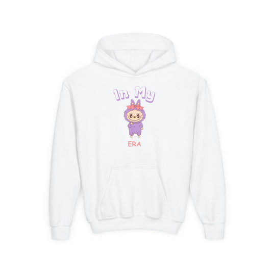 Youth Hoodie In My Era, Cozy Sweatshirt, Anime Fans Gift, Casual Wear for Kids, Trendy Hoodie, Cute Graphic Sweatshirt