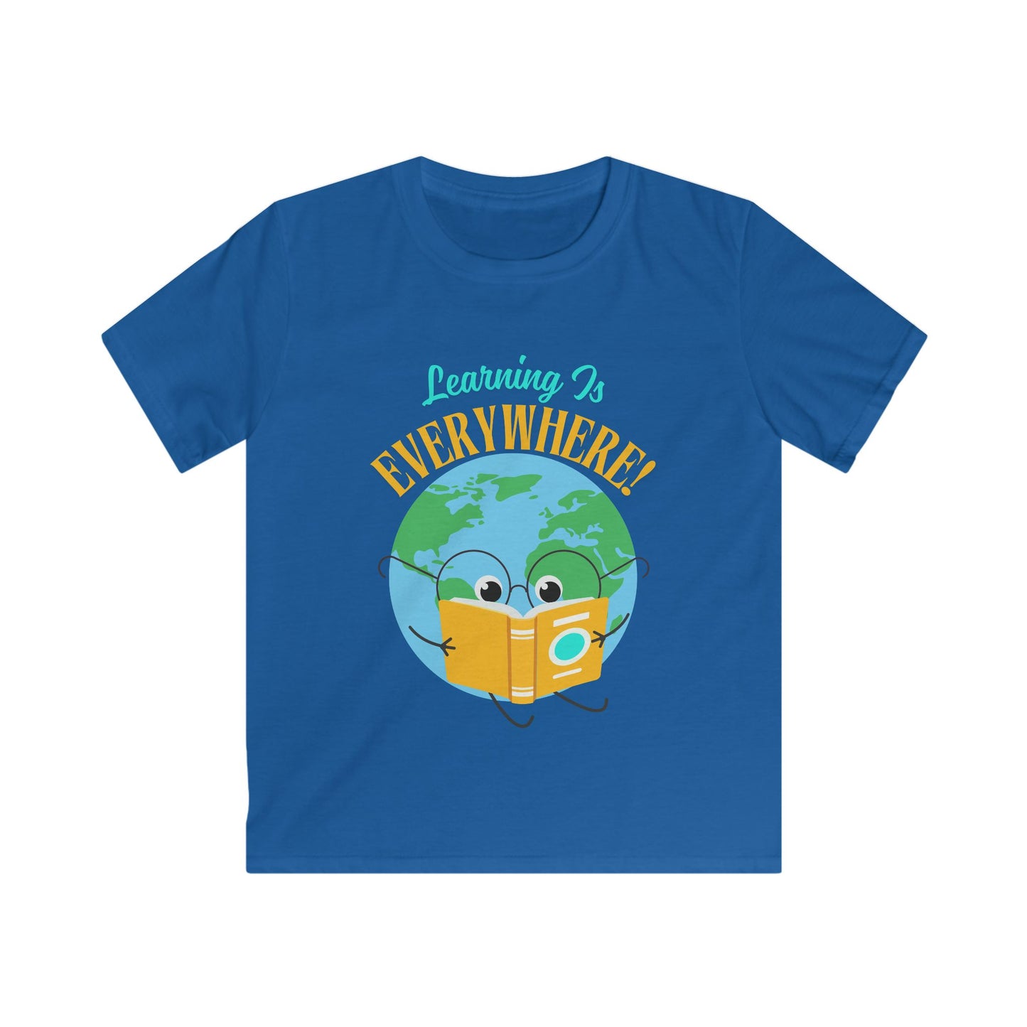 Leaning is Everywhere, Fun Educational T-Shirt, Gift for Young Explorers, School Spirit Shirt, Kids' Birthday Gift