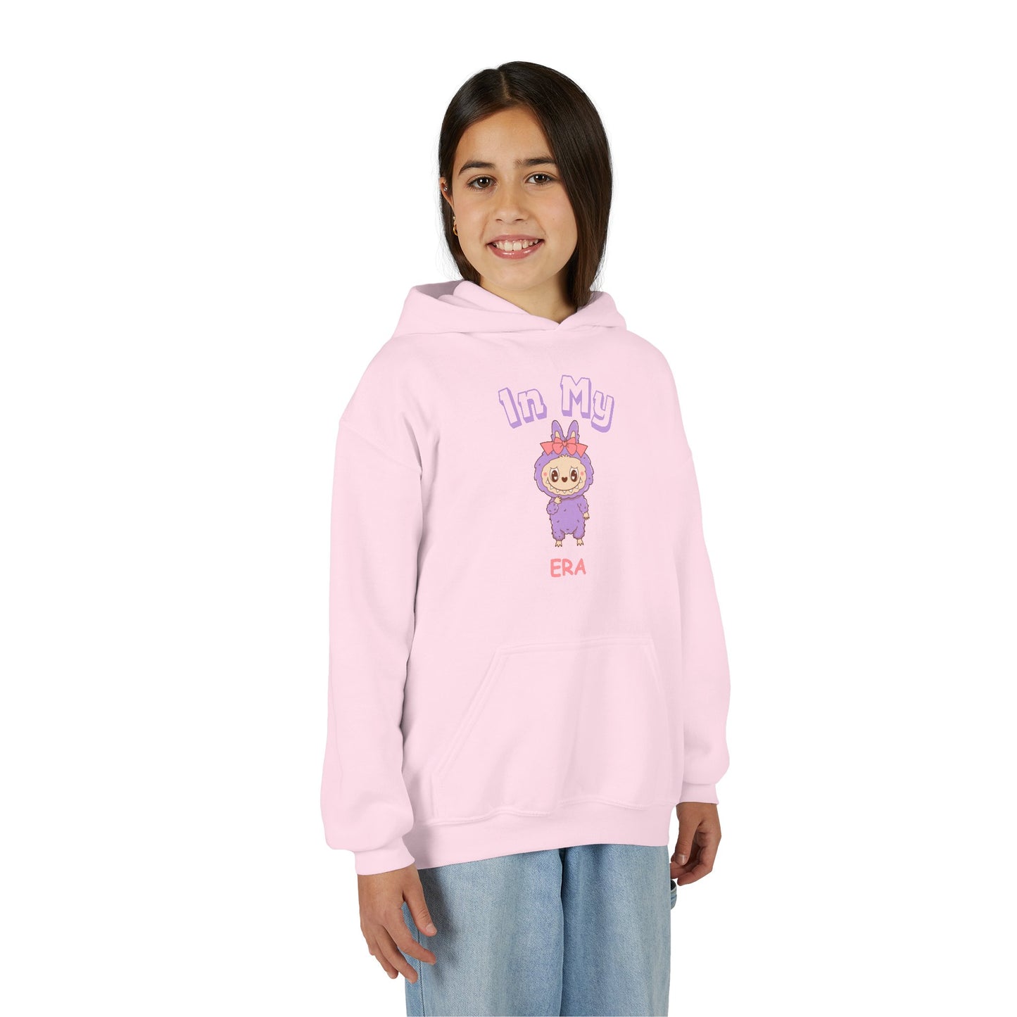 Youth Hoodie In My Era, Cozy Sweatshirt, Anime Fans Gift, Casual Wear for Kids, Trendy Hoodie, Cute Graphic Sweatshirt